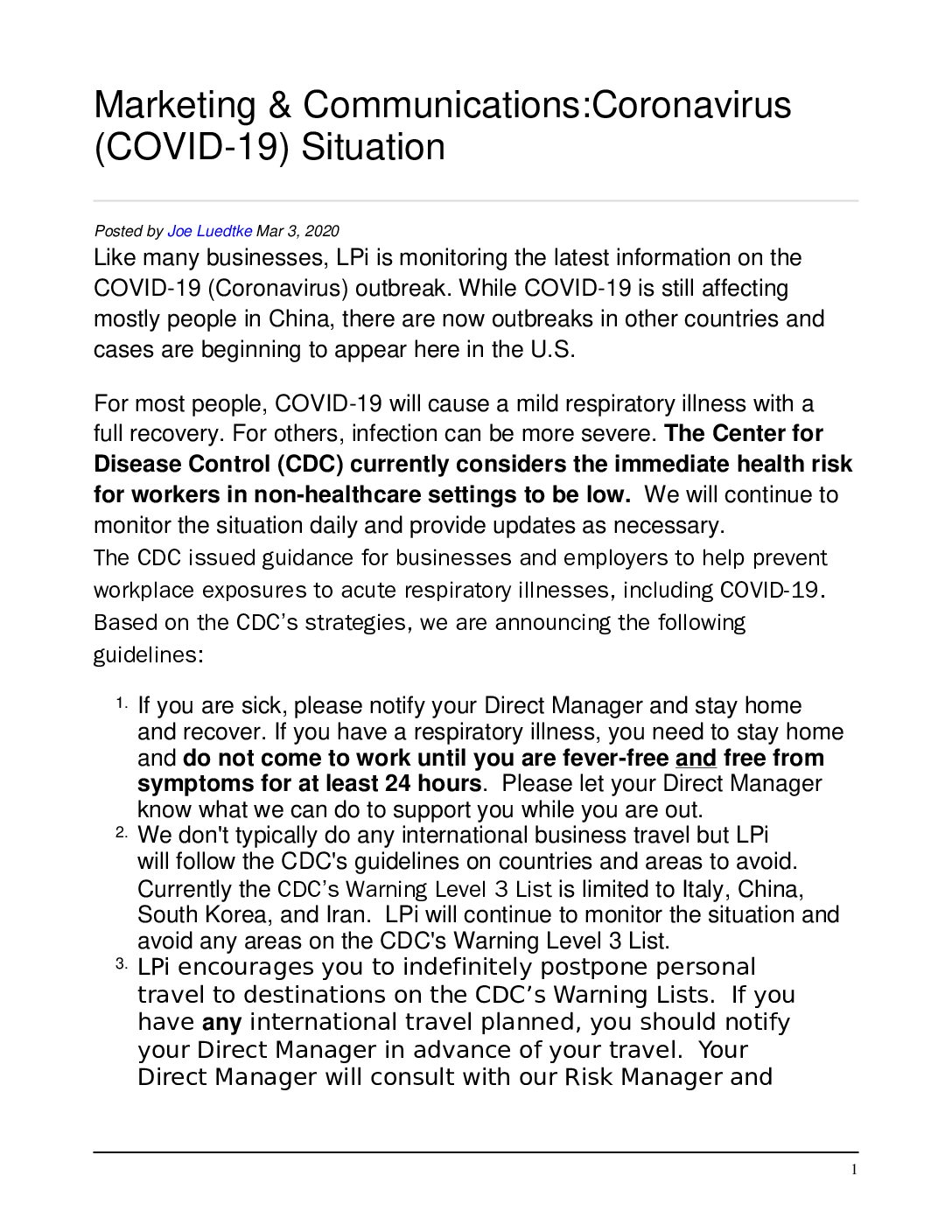 Coronavirus-covid-19-situation