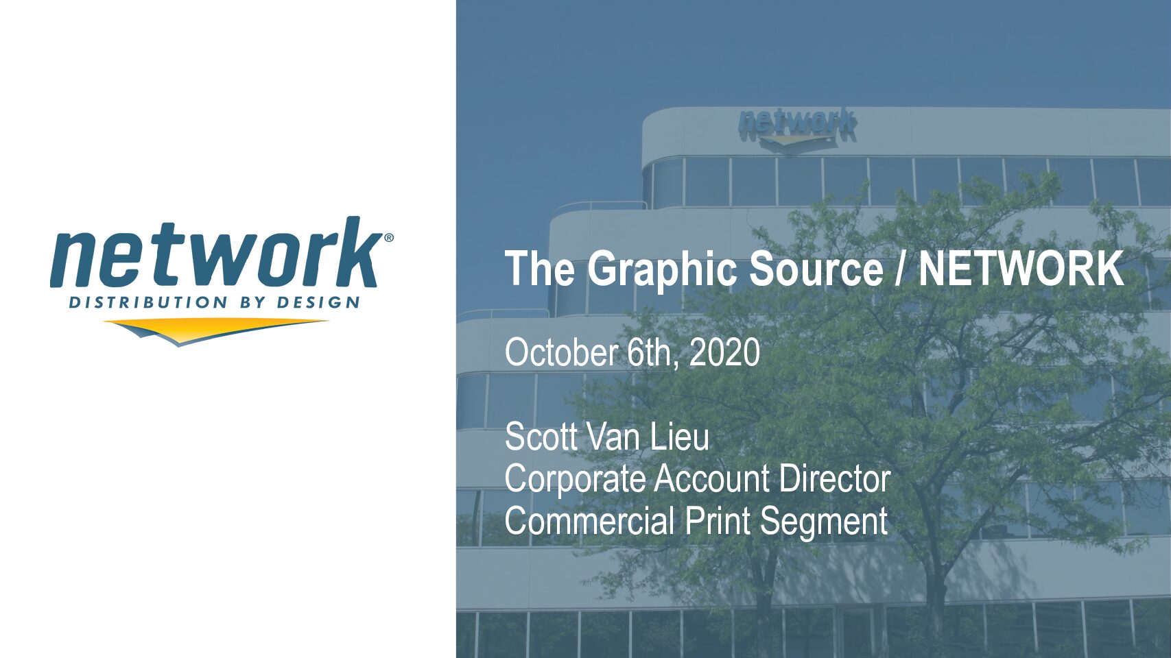 GS Network Supplier Presentation 10-19-20