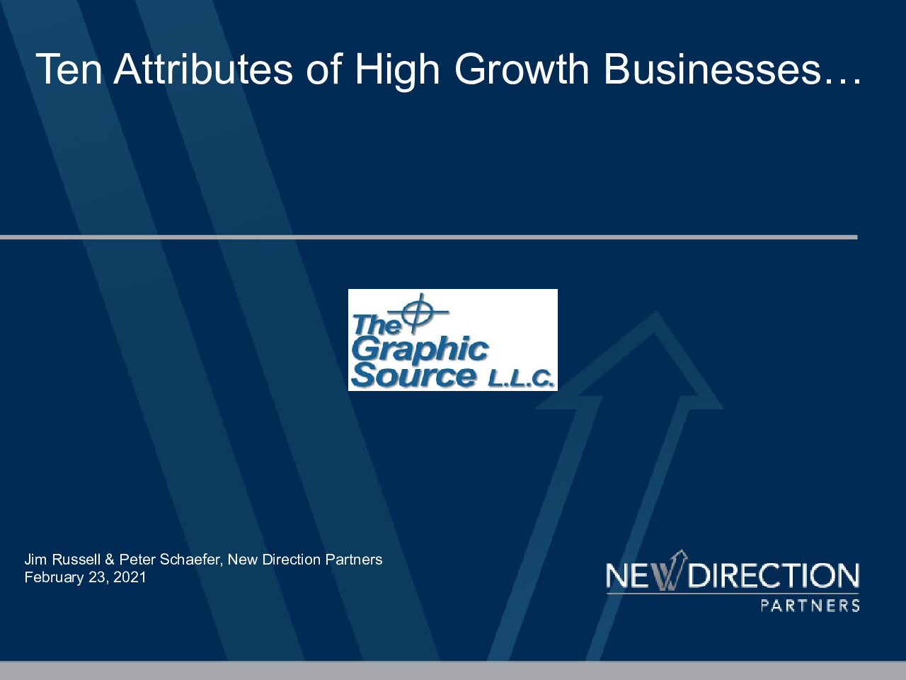 Membership Meeting Presentation Notes – Ten Attributes, February 2021